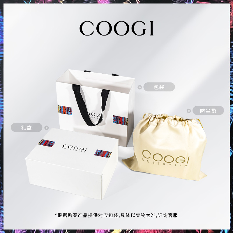 COOGI包包女士斜挎时尚单肩包原创设计老花小方包送女友老婆礼物 - 图3