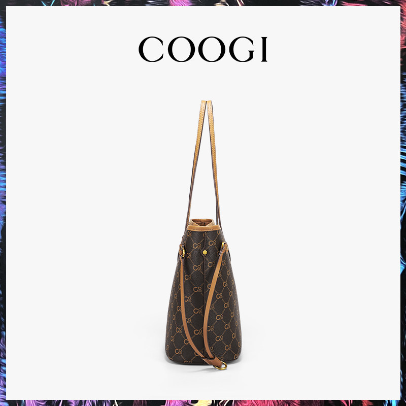 COOGI包包女新款通勤大容量托特包轻奢单肩手提包腋下包生日礼物,淘宝优惠券,粉丝福利购,淘宝优惠卷