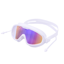 New Pinnino swimming goggles d anti-swimming big frame glasses anti-fog female water hose Earplug Integrated Male Tour Diving Suit