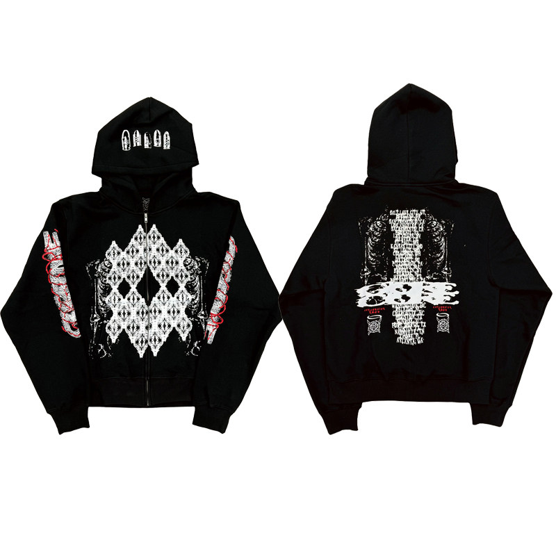 Kencarson Antagonist2.0 Tour Merch hoodie zipper jacket hoodie limited edition