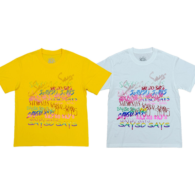 Che Romani Sayso Says Tee venue limited slogan printed short-sleeved T-shirt