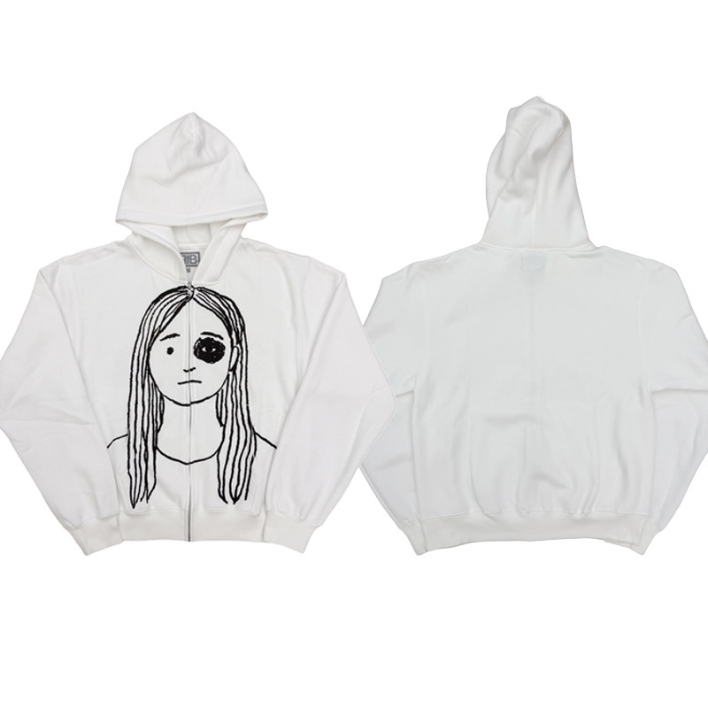 Praiseche Merch Shop Madonna Zipper Hoodie printed zipper jacket hoodie