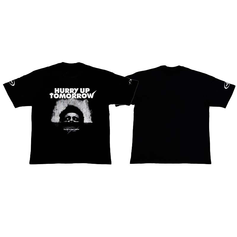 KK11 Hurry up Tomorrow pop up limited edition short-sleeved T-shirt xo The weeknd