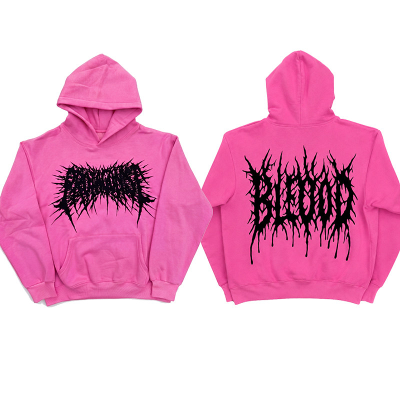 Bleood Merch Tour Hoodie blood venue limited print hooded sweatshirt hoodie