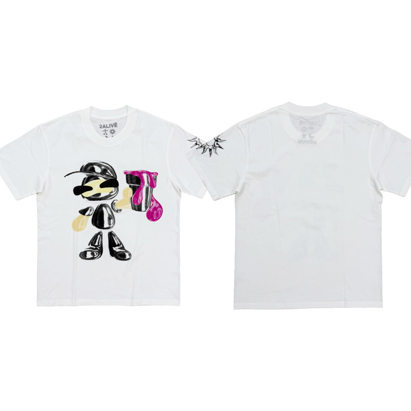 Yeat 2 Alive Merch Luh Crank ‘Em T-Shirt venue limited short-sleeved T-shirt