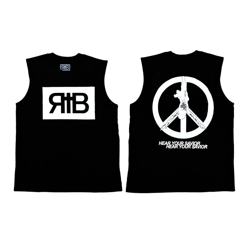 CHE REST IN BASSMERCH SLEEVELESS SHIRT printed vest and waistcoat