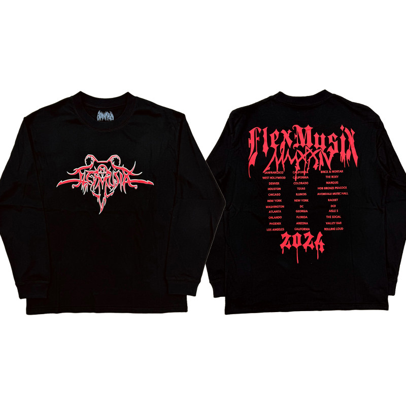 Osamason Flex Musix long sleeve tee shirt Venue limited long sleeve T-shirt