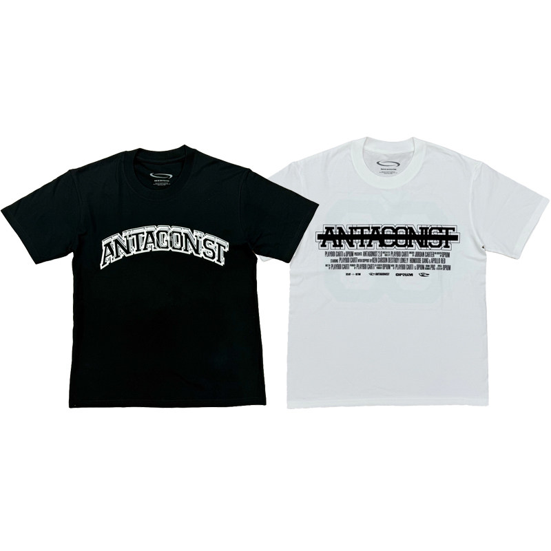 Playboi Carti Antagonist2.0Tour mech venue limited joint short-sleeved T-shirt