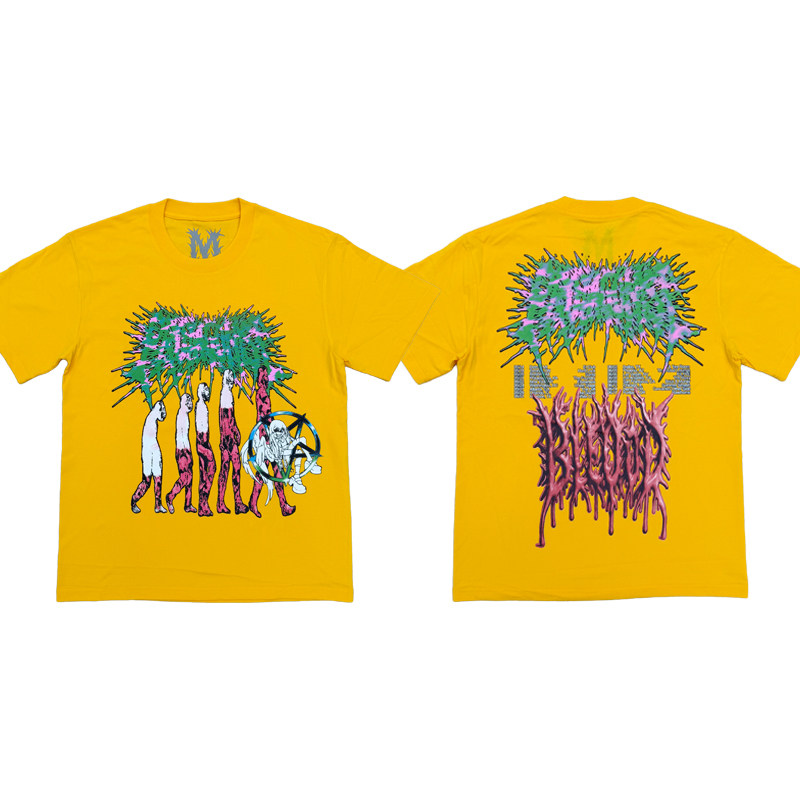 Bleood Tour Merch NYC Show Tee venue limited printed short-sleeved T-shirt