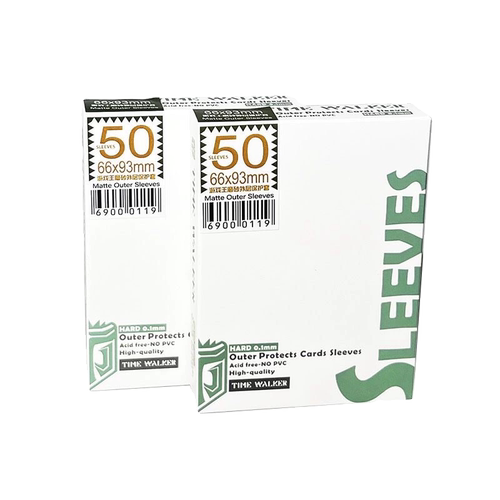 游戏王外套TW透明磨砂外胆卡套竞技套第三层保护套桌游牌套66x93 - 图3