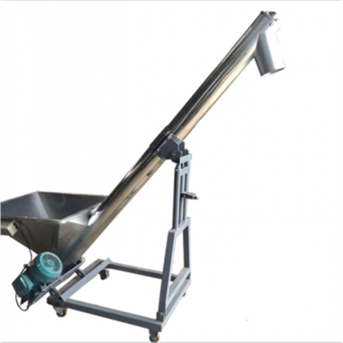 螺旋上料机304不锈钢粉末输送机镀锌送料机粮食尿素颗粒提升蛟龙-图3