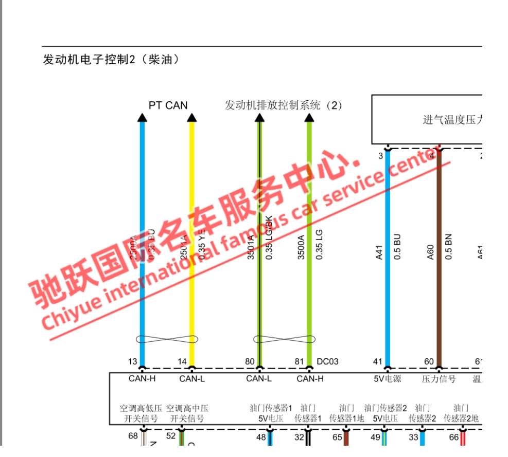 2008-2022年款江铃宝典原厂维修手册电路图线路接线资料大修正时 - 图2