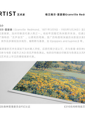 世界名画大师莫奈复刻版画画芯