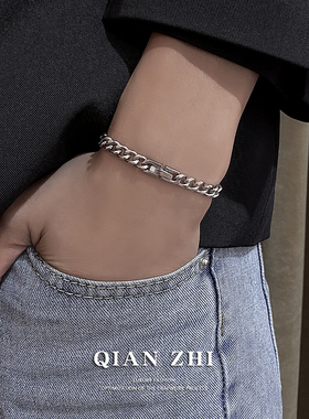 男生钛钢日韩不掉色手链