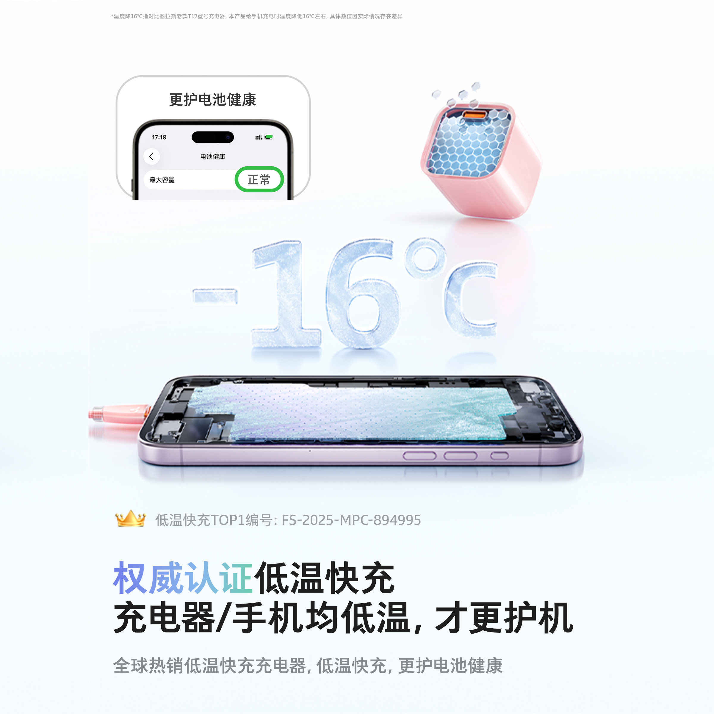 【papi酱同款】图拉斯小冰块Lite新款适用苹果充电器头iPhone17ProMax手机16数据线typec45W快充30W正品air,淘宝优惠券,粉丝福利购,淘宝优惠卷
