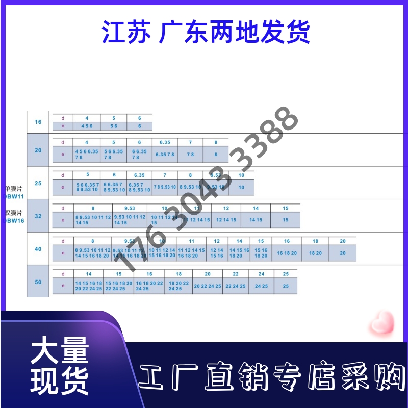 联轴器DBW11 DBW16-D40 D50-d18 d20 d22 d24 d25-e18 e20 e22 - 图1