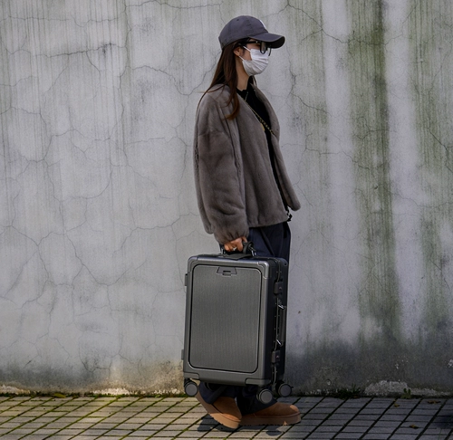 CiorvKuosti Чемодан подходит для мужчин и женщин, 20 дюймов