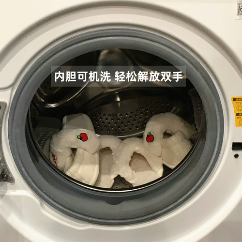 细细条 女冬可爱居家保暖卡通防水壳子棉拖鞋厚底学生防滑月子鞋 - 图3