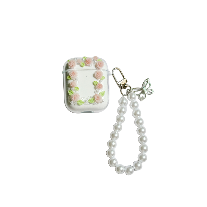 蔷薇花适用漫步者花再magicanc保护套evoair耳机壳zeroair日系n2可爱TO-U3少女lollipro5 x1evo lolli3anc - 图3