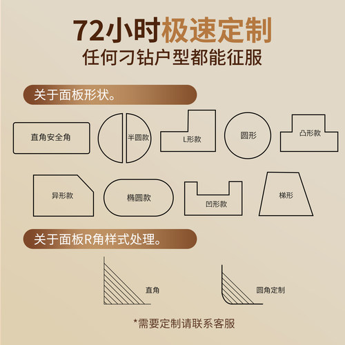 木板定制桌面板书桌板白色生态实木颗粒板材办公隔板层板台面板子 - 图3