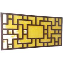 pvc hollowed-out carved flower plate European-style suspended ceiling Chinese-style flower lattice partition background wall Xuanguan modern living room