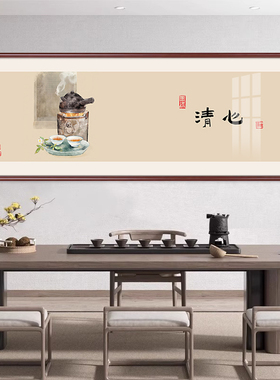 【百人推荐】见喜花鸟客厅挂画