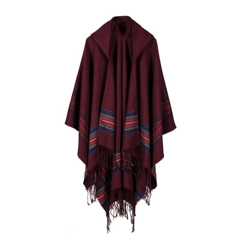 cWomen Winer Potnho Shawls Wras Pas16058phmina Scarfшал-图0