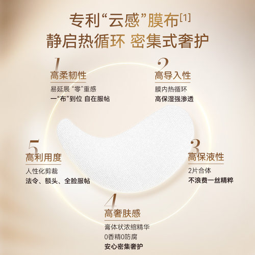 bioagen博奥真云感提拉眼膜 焕活黑眼圈保湿细纹紧致祛皱原产日本 - 图3