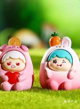 创意小摆件手办礼品盲盒树脂桌面