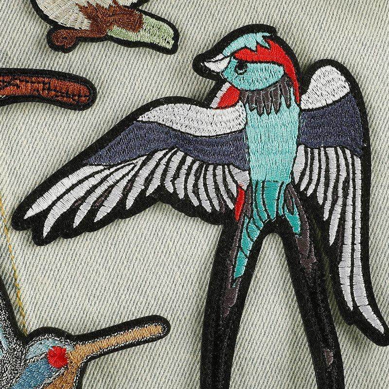补丁徽章小鸟配件服装辅料布贴饰品箱包标动物标绣花diy电脑刺绣,淘宝优惠券,粉丝福利购,淘宝优惠卷