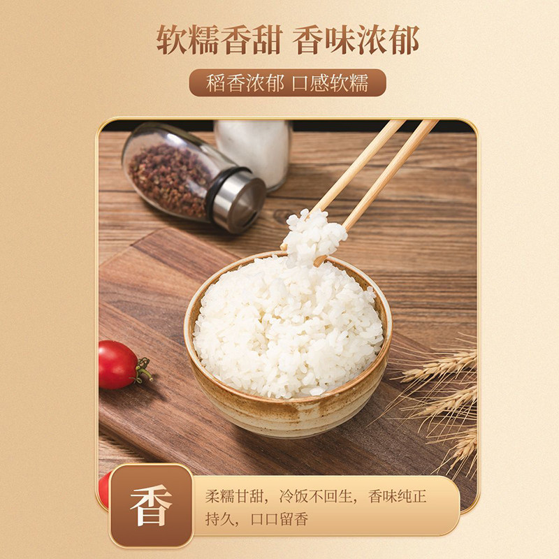 东北农家精选大米10斤直发价鲜米新米颗粒饱满软糯弹牙煮粥米饭香