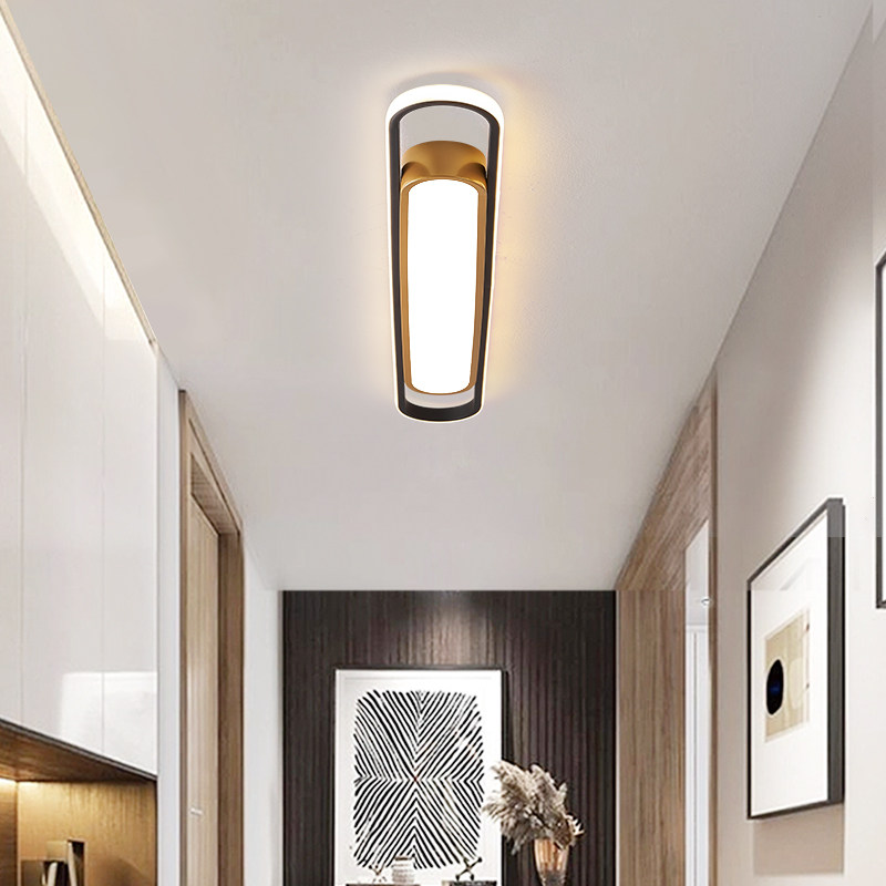 超薄走廊过道灯吸顶灯现代简约LED长条卧室阳台灯入户玄关灯具,淘宝优惠券,粉丝福利购,淘宝优惠卷