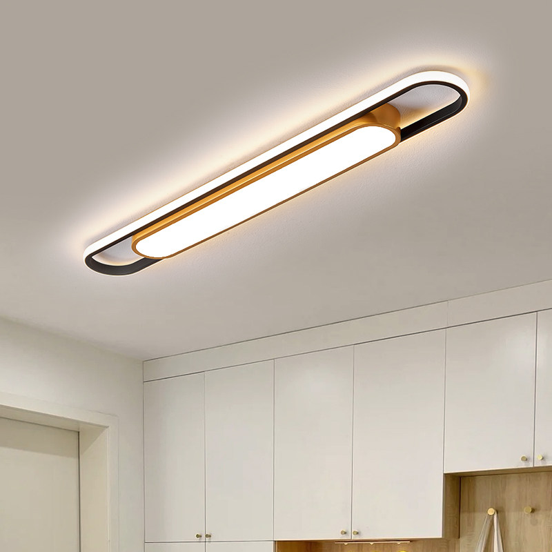 超薄走廊过道灯吸顶灯现代简约LED长条卧室阳台灯入户玄关灯具,淘宝优惠券,粉丝福利购,淘宝优惠卷