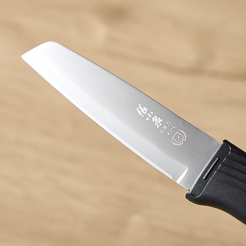 张小泉带鞘水果刀家用不锈钢削皮刀厨房专用随身便携多功能刮皮刀 - 图1