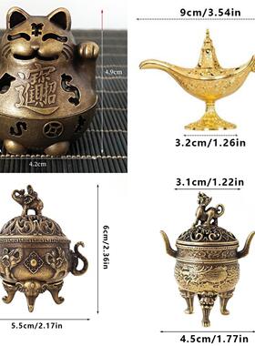 中式创意堆熏香炉塔锥薰工