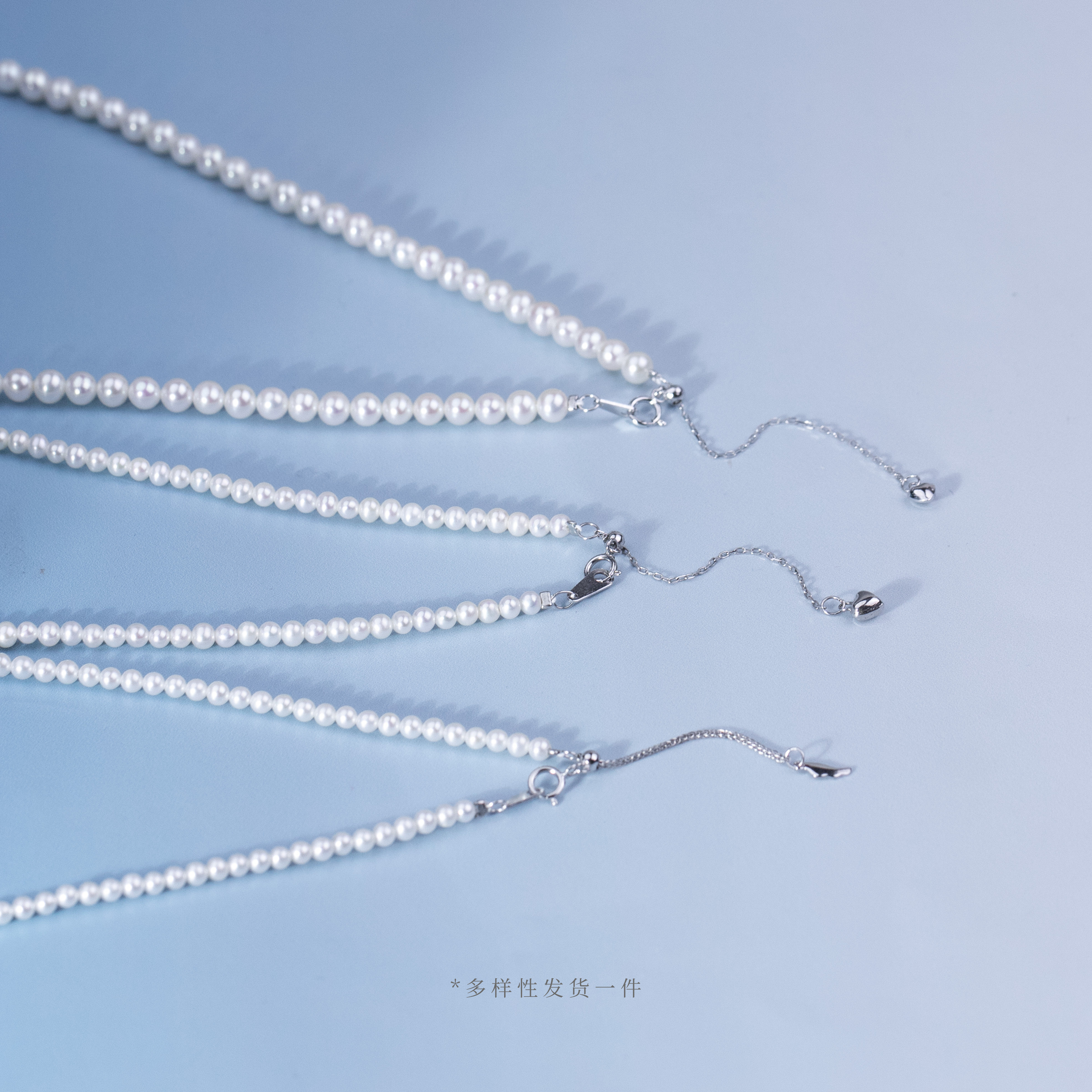 ANGEPERLE/天使之泪淡水珍珠经典时尚小米珠项链3-4mm,淘宝优惠券,粉丝福利购,淘宝优惠卷