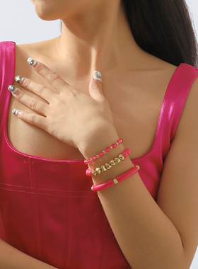 跨境欧美米珠编织手饰波西米亚简