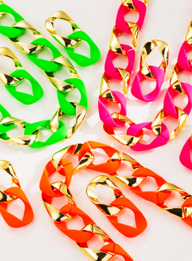 跨境夏季新款CCB拼接首饰套装时