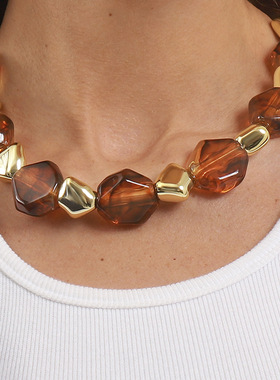 N13071跨境时尚新款复古潮流彩色