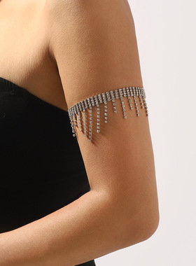 跨境新品气质爪链流苏臂链个性百