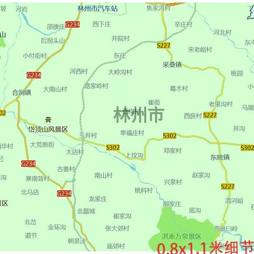 安阳市地图行政区划河南省JPG电子版高清图片2025年 - 图1