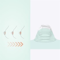 High-end Inner Subsidence Short Milky Nipple Nipple Endosubsidence Straightener Maternal Lactation Suction Breast Milk Head Flat For Practical Use