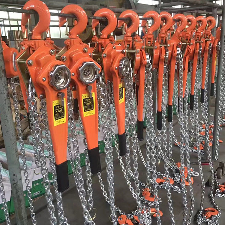厂家现货手板葫芦hsh型链条式起重3t6t9吨1.5米环链手扳葫芦