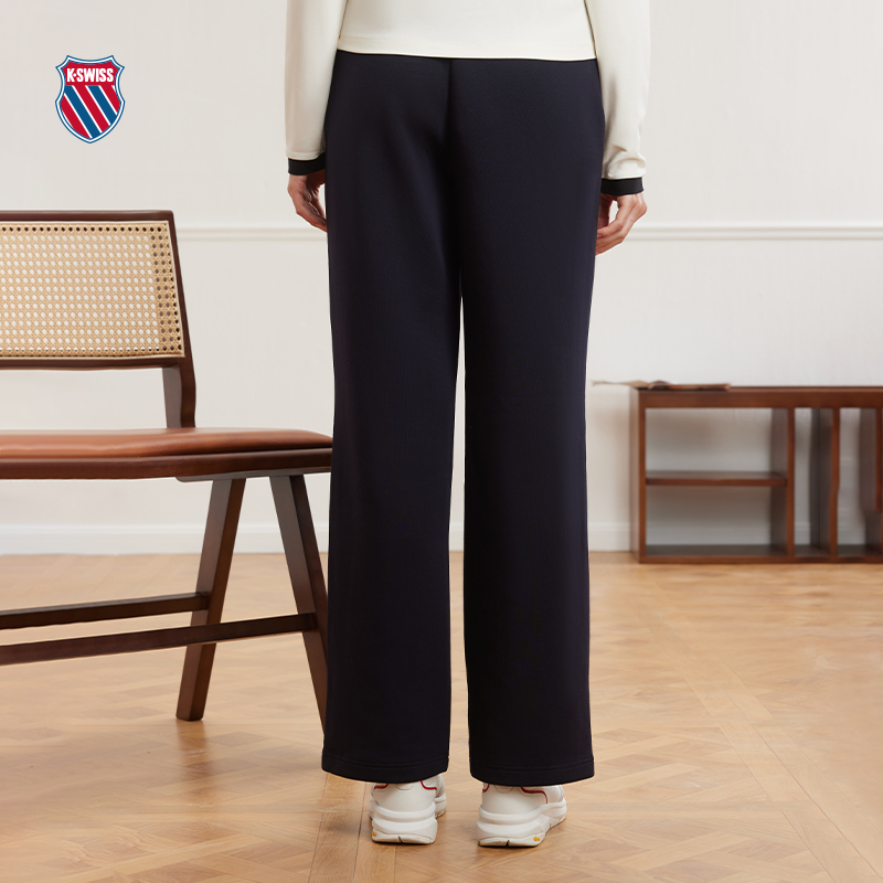 KSWISS盖世威运动裤女装 春季 时尚经典舒适百搭针织长裤 199900 - 图1