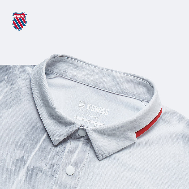 KSWISS盖世威男POLO衫夏季运动网球休闲百搭短袖POLO衫 1010024,淘宝优惠券,粉丝福利购,淘宝优惠卷