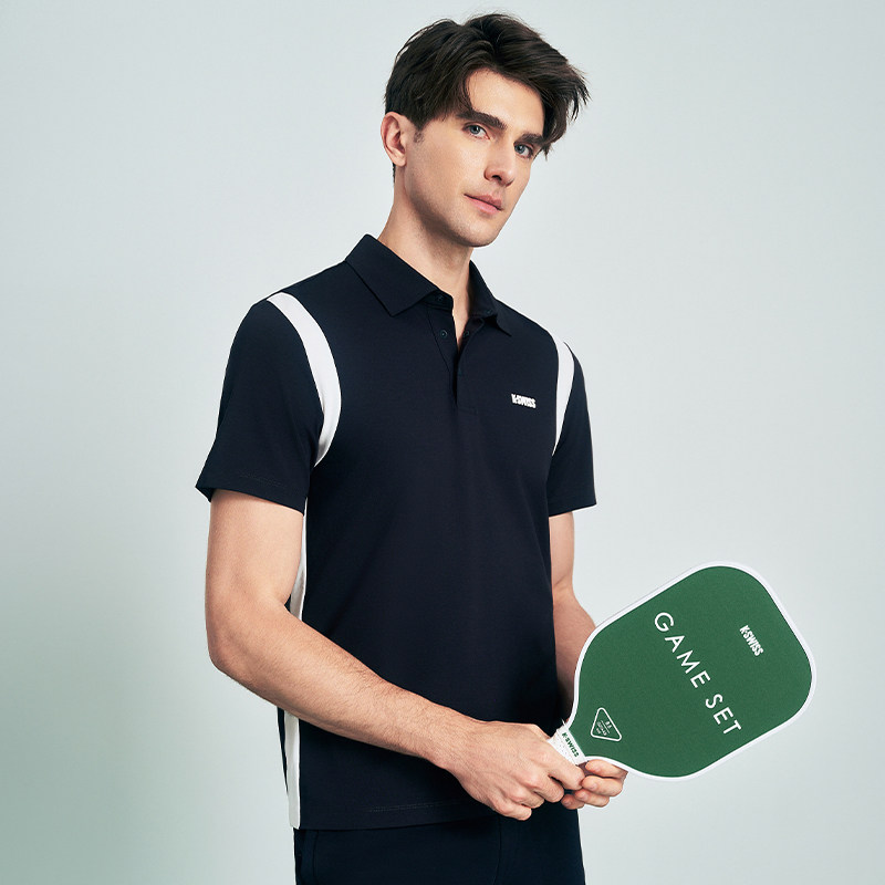 KSWISS盖世威男POLO衫 新款舒适运动潮流短袖T恤网球服1011628,淘宝优惠券,粉丝福利购,淘宝优惠卷