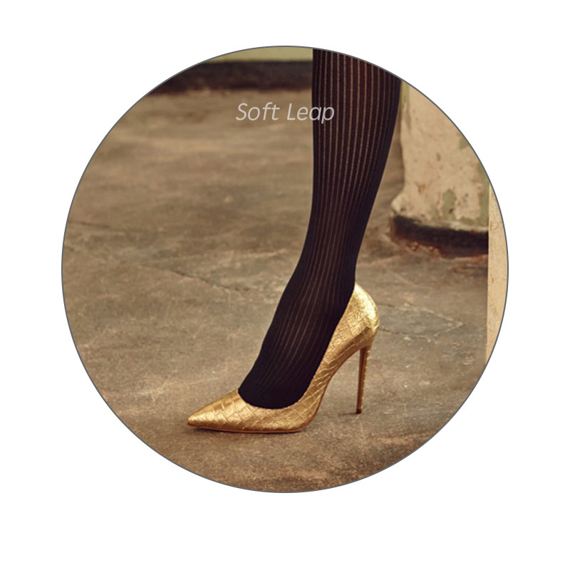 春季女款超薄性感黑色竖条连裤袜 亲肤丽连裤袜/打底袜