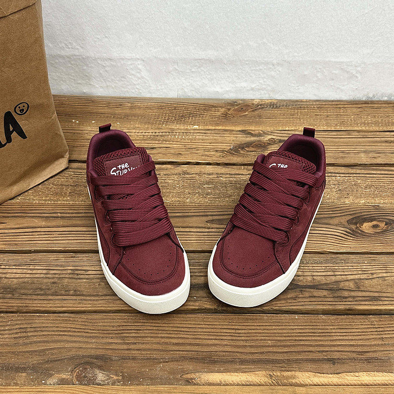 白枣红轻便百搭小众原创德训板鞋ins潮2026春季新款学生休闲鞋女,淘宝优惠券,粉丝福利购,淘宝优惠卷