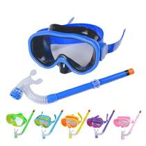 Childrens swimming goggles anti-fog and waterproof guys diving mirror glasses full dry HD diving bites big frame suit