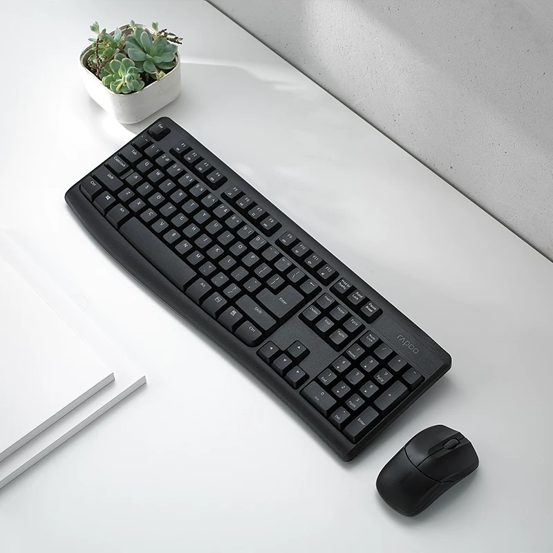 Wireless keyboard, mouse, waterproof set for office, x1800